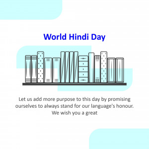 World Hindi Day Wishes Images , Poster and Status download 18 World hindi day wishes images poster banner status